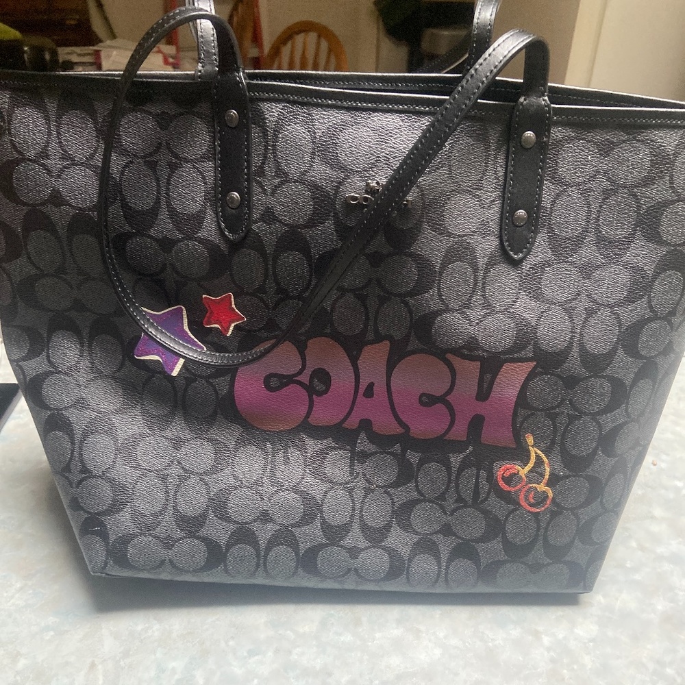 Woman’s coach handbag